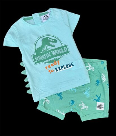Костюм 2в1: футболка, шорти "Jurassic World", бавовна ТМ "Disney"