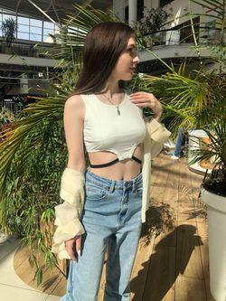 Топ с завязками