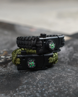 Браслет тактичний чорний (арт. 9692300101)