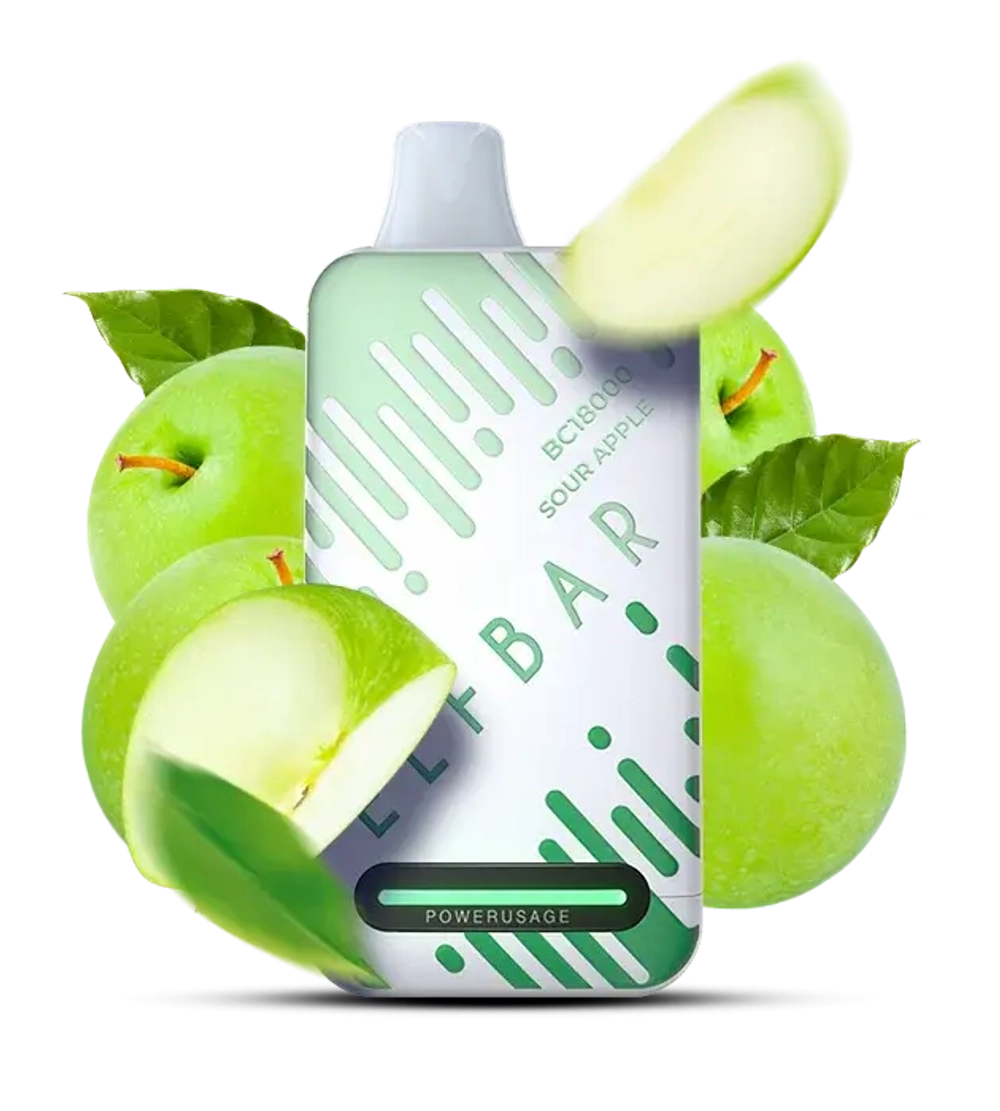 Elf Bar BC18000 - Sour Apple (5% nic)