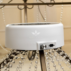 Вытяжка маникюрная настольная Jacky Ring c HEPA фильтром, белая