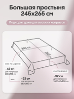 Комплект постельного белья Однотонный Сатин Элитный OCE008