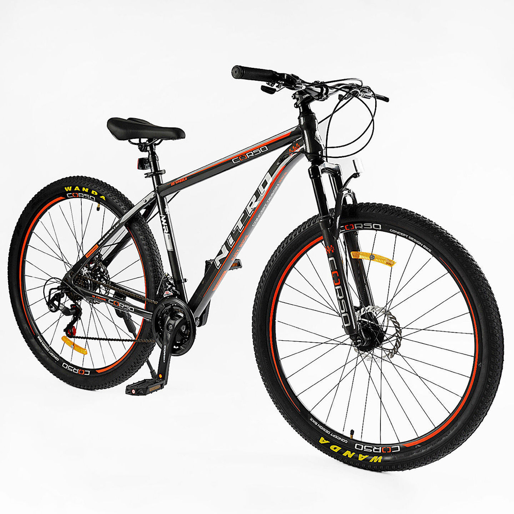Велосипед горный CORSO "NITRO" 29 дюймов, оборудование SunRun, рама 19"