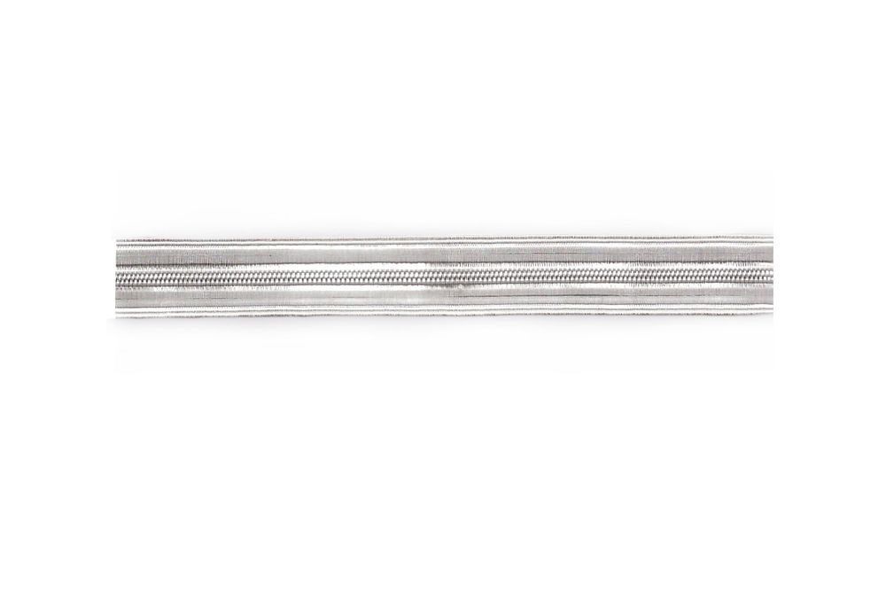 Галун  класичний  срібло  13 мм