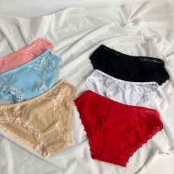 Гладенькі сліпи з мереживною вставкою