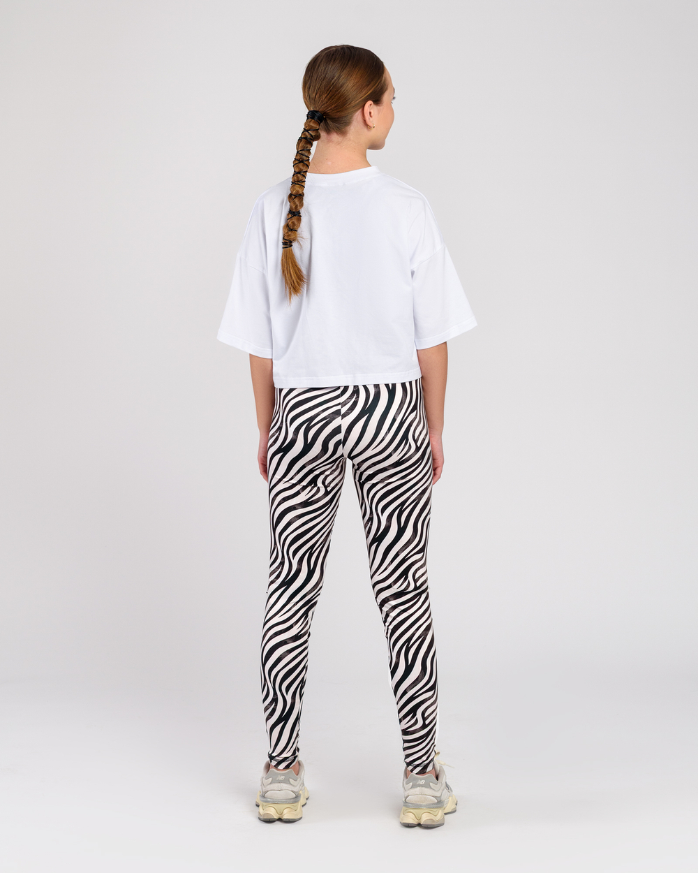 Леггинсы для девочки с принтом Zebra (арт. 2722500103)