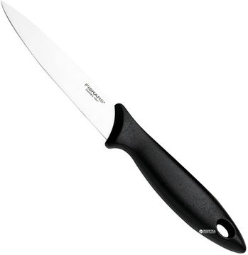 Кухонний ніж Fiskars Essential для коренеплодів 11 см Black (1023778)
