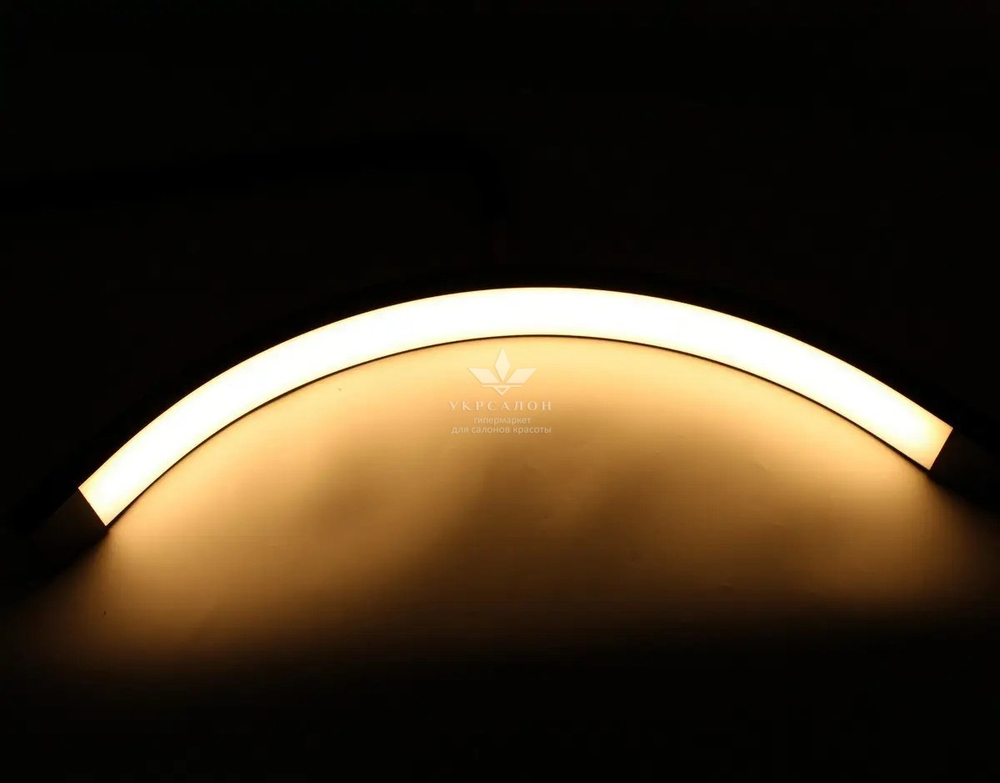 Безтіньова Led лампа для бьюті майстра Smart Moon Light HD-M8X, 60 Вт, чорна