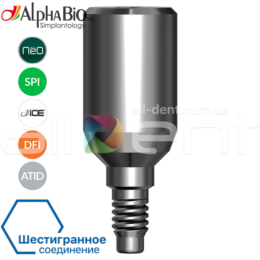 Формирователь десны AlphaBio Шестигранное соединение (IH) 119