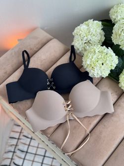 Бюстгальтер на зав'язках з PUSH UP ефектом