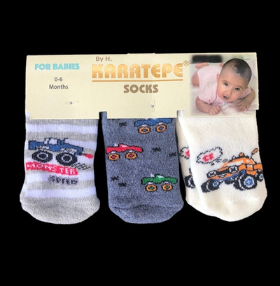 Шкарпетки "Speed", махра ТМ "Karatepe socks" (0-6 міс)