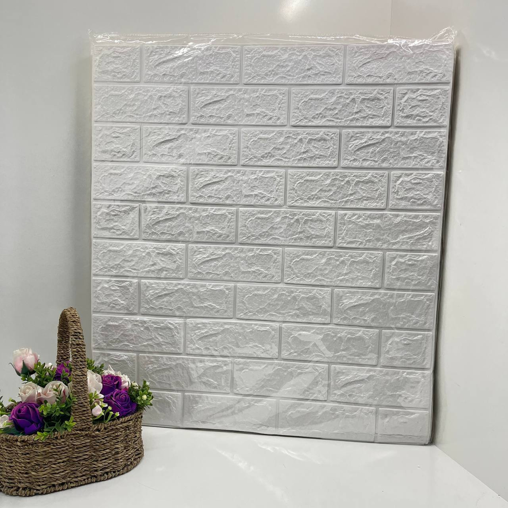 3д Стеновая панель для декорирования стен самоклеящаяся Размер 70см*77см*3-5мм