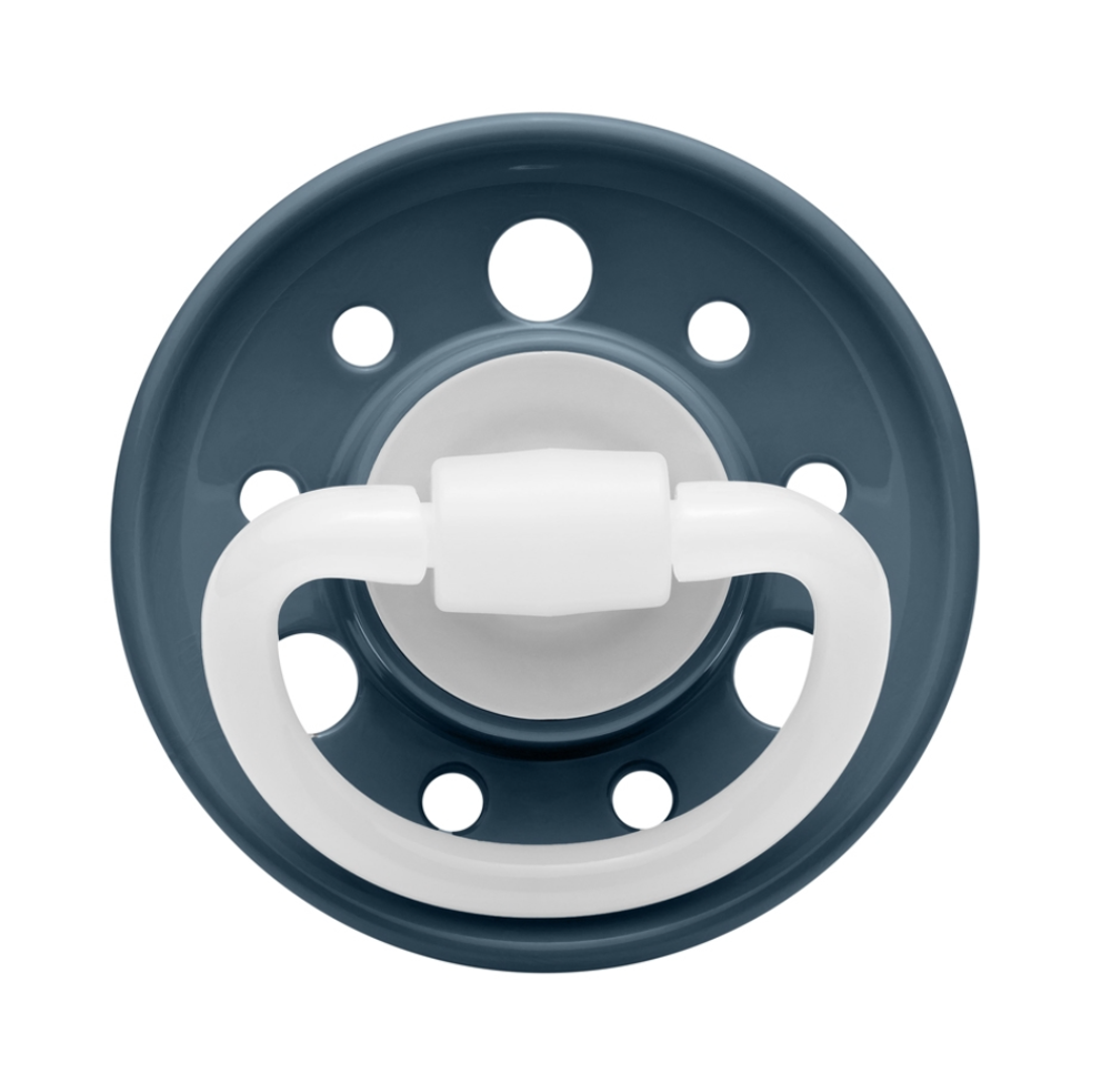 Пустушка кругла Вишенька, латекс, № 1 (0-6 міс), 1 шт, ТМ Nip