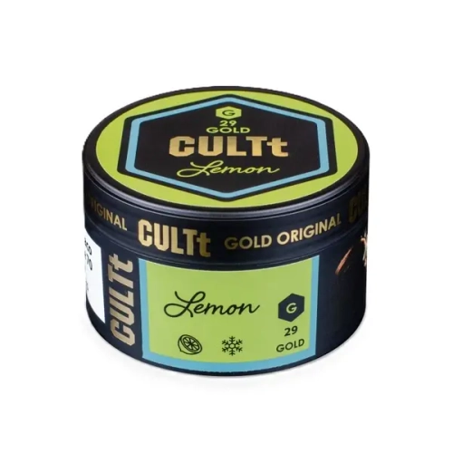 Тютюн CULTt Gold G29 Lemon (Культ Лід Лимон) 100г