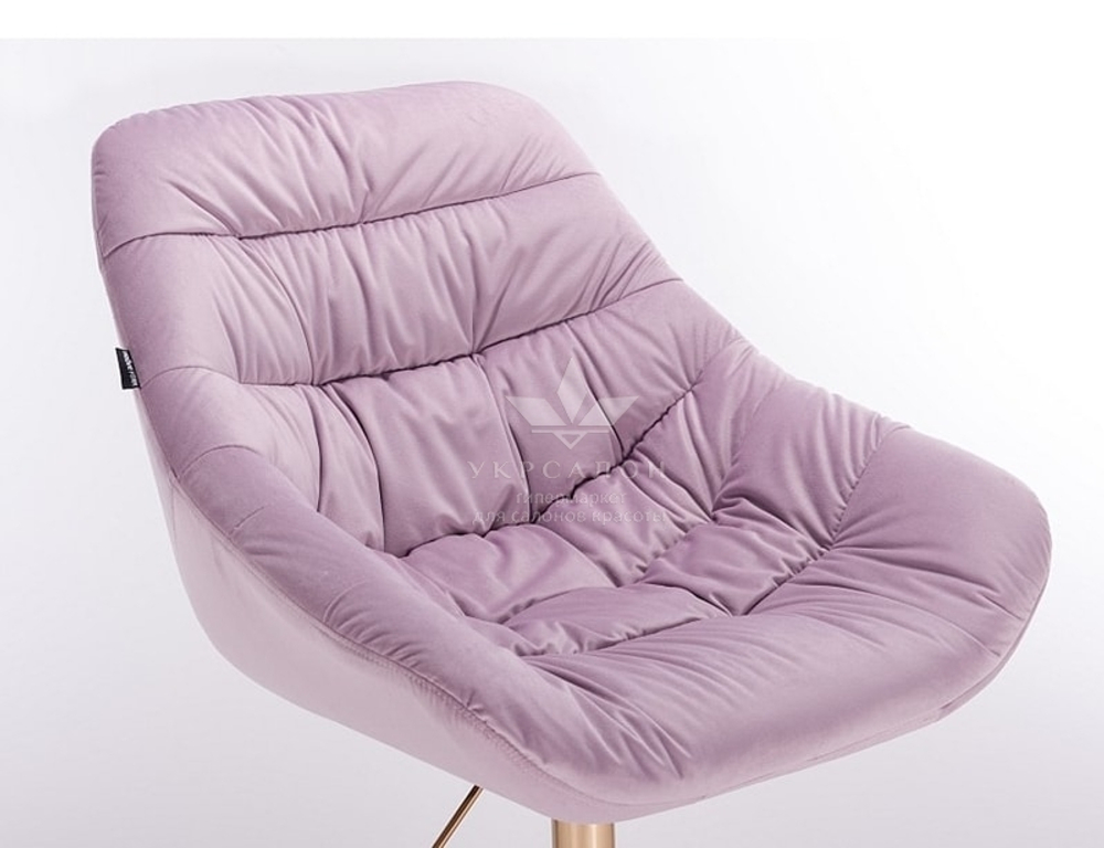 Стільчик майстра Relax velor gold