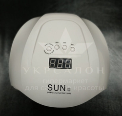 Лампа для маникюра LED+UV Sun X белая