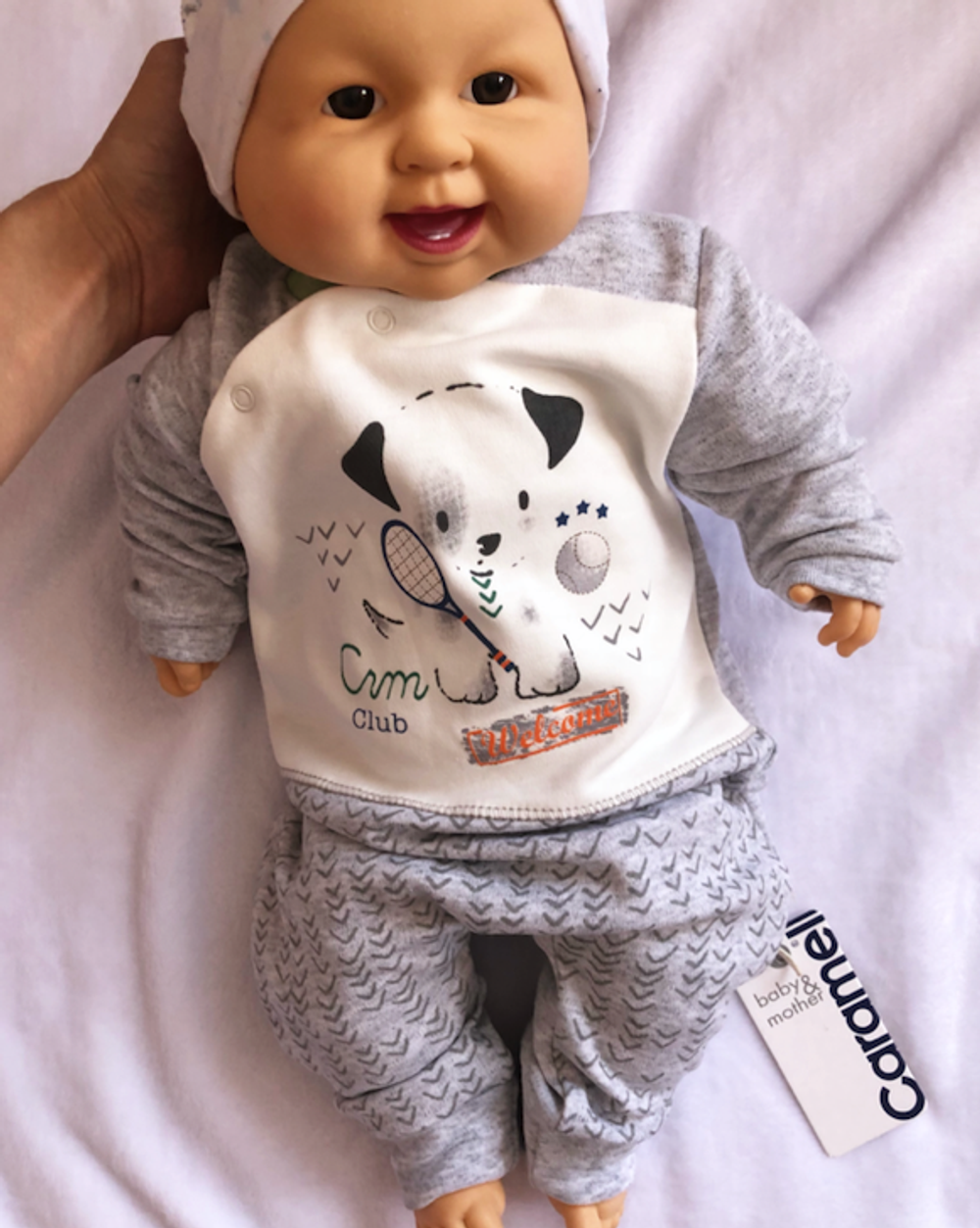 Чоловічок "Dog", бавовна ТМ "Caramell"