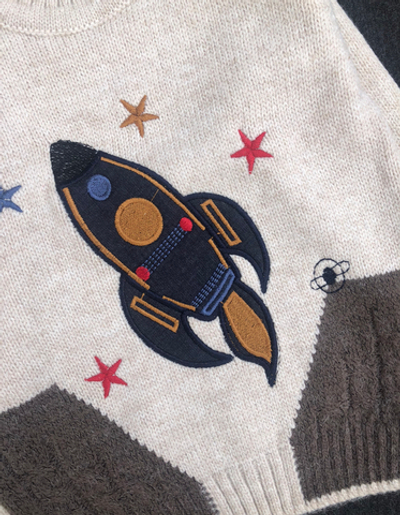 Джемпер "Космос", акрил ТМ "Wii Berry"