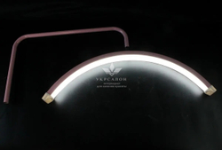 Бестеневая настольная Led лампа на струбцине Moon HD-M6X (SP-006), 50 Вт, розовая