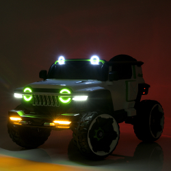Дитячий електромобіль джип 4WD 140W Bambi M 4863EBLR