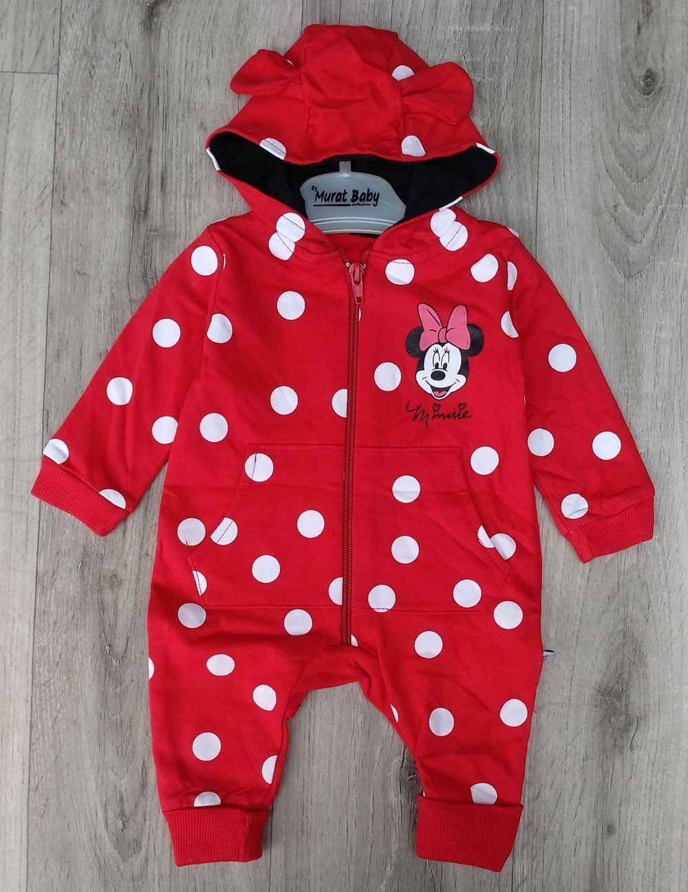 Ромпер із капюшоном "Minnie", двунитка (62 см)