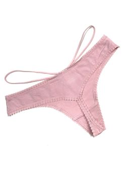 Гладенькі стрінги з резиночкою на талії