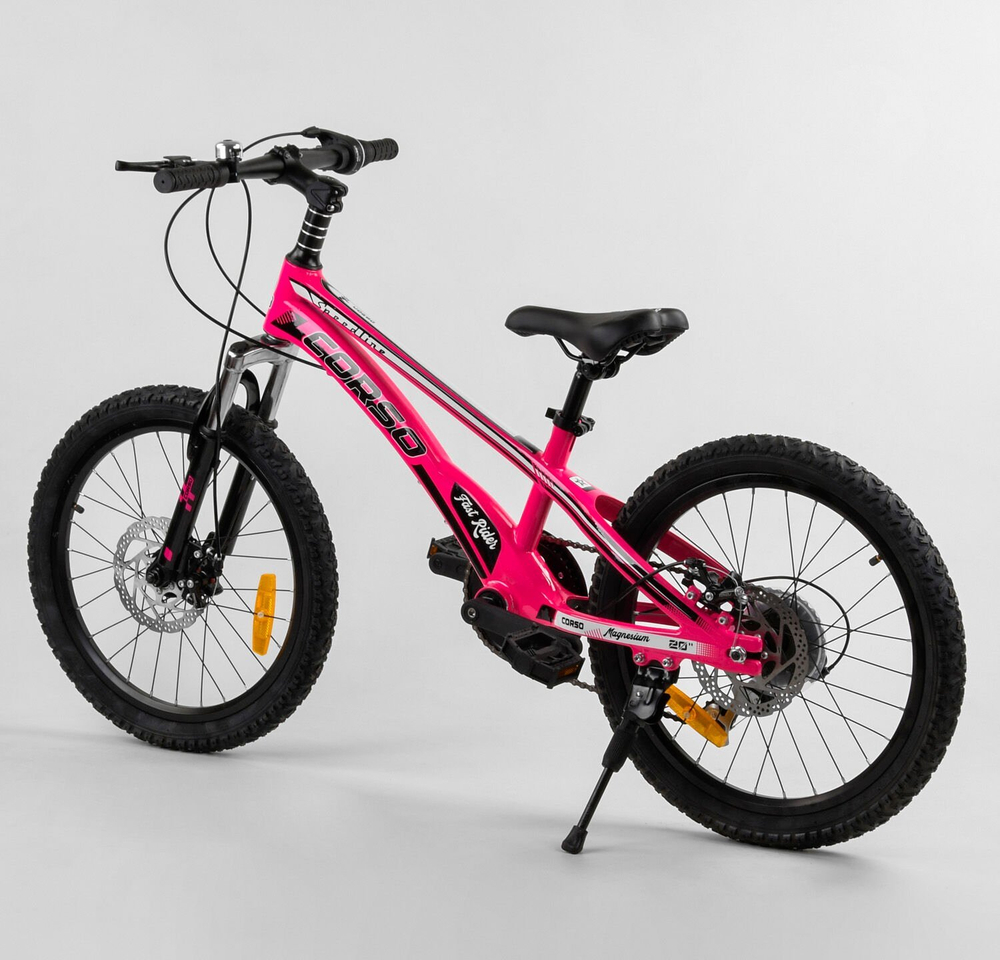 Детский спортивный велосипед 20 дюймов Corso Speedline магниевый