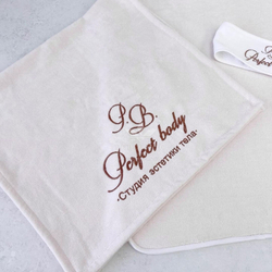 Комплект текстиля для студии эстетики 3  в 1