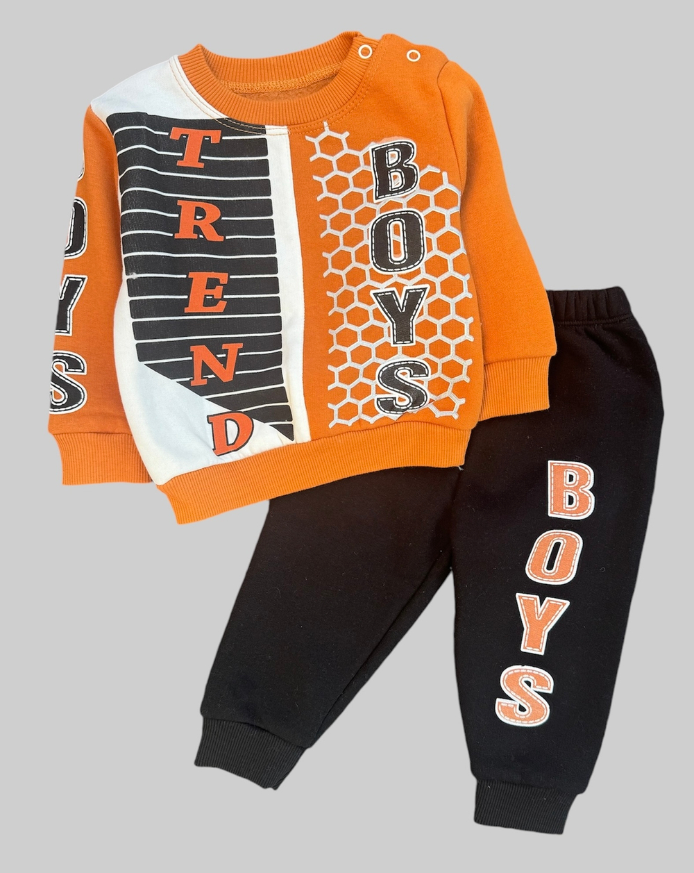 Костюм 2в1: світшот, штани "Trend Boys" трьохнитка з начосом TM "Pepelino"