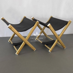 Подставка для сумки на золотых ножках