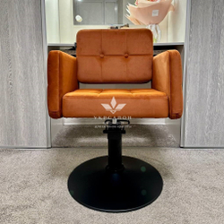 Кресло парикмахерское Beatrice velor black loft