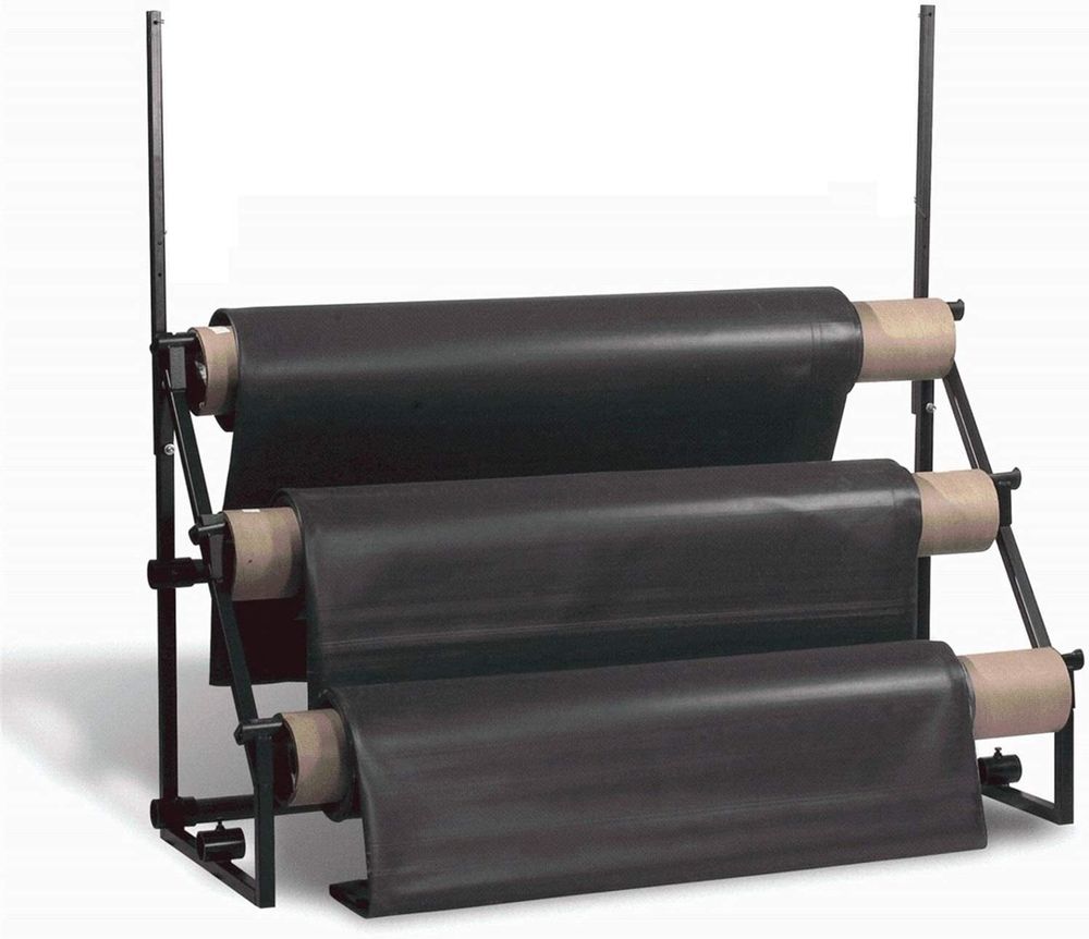 Плёнка чёрная, 200мкм, 3м/50м. полиэтиленовая (для мульчирования, строительная).