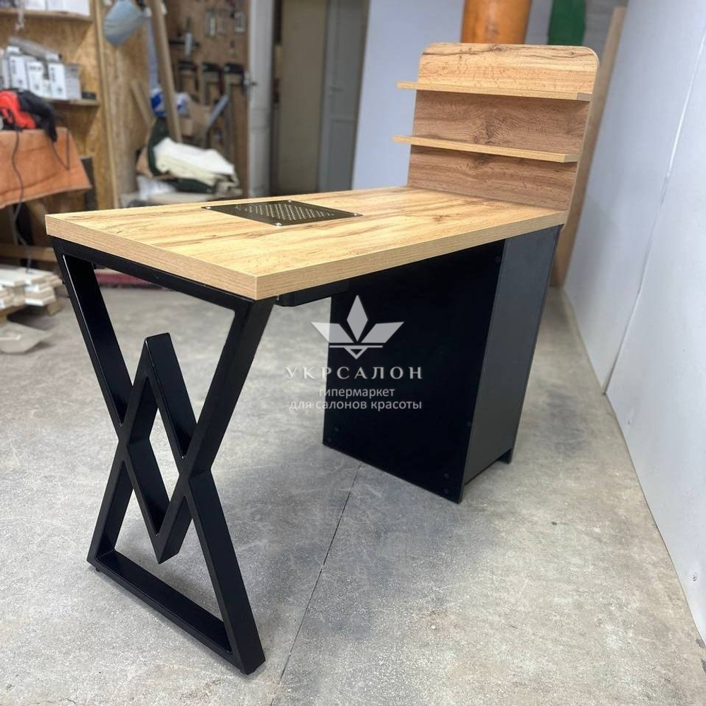 Манікюрний стіл Mark SM-100 plus з надбудовою