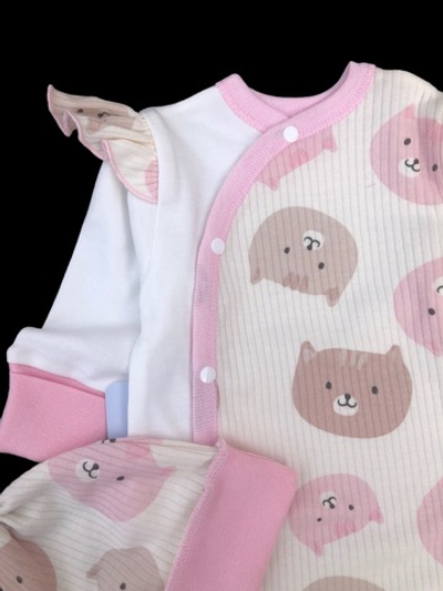 Чоловічок із шапочкою "Принт", інтерлок ТМ"Happy ТОТ" (62 см)