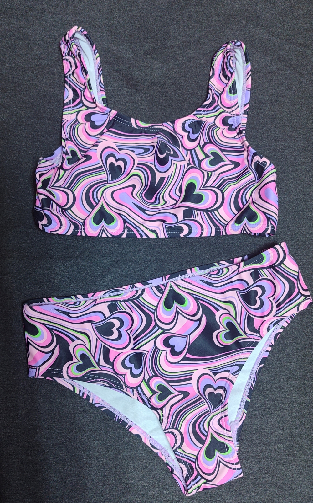 Купальний костюм "Heart", поліестер ТМ "Primark" (116 см)