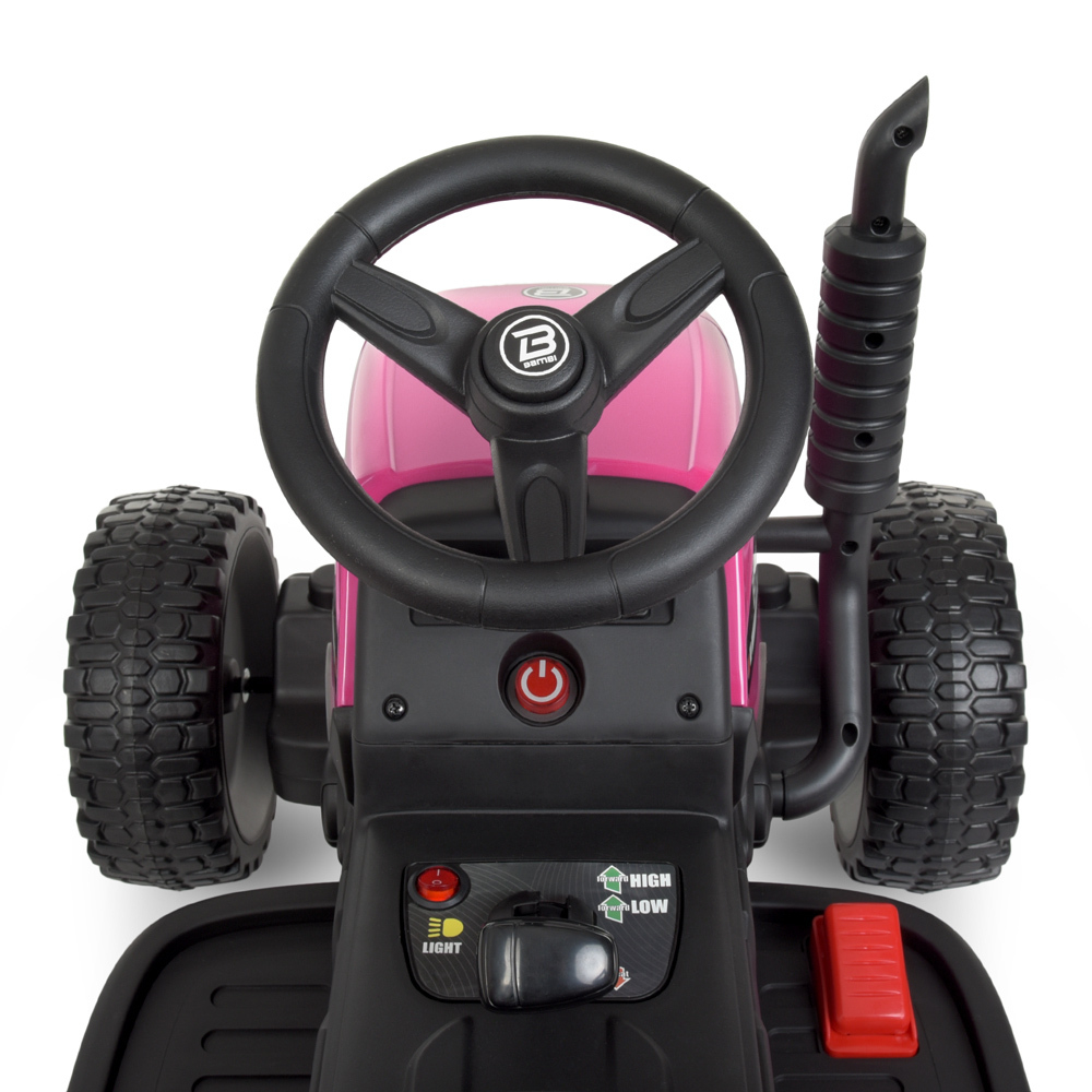 Детский электромобиль трактор с прицепом "WeKids Cars"