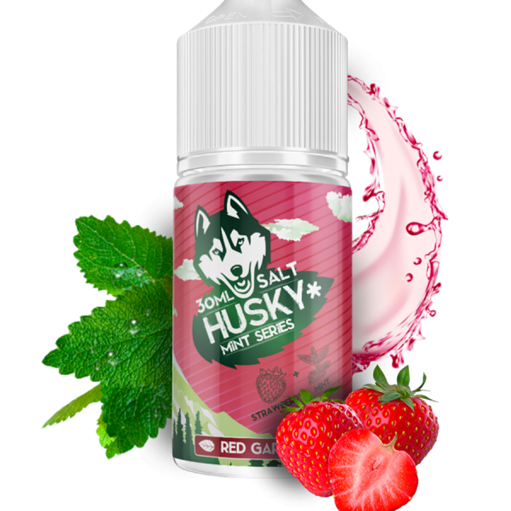 Husky Mint Series-Red Garden (strawberry mint) 30ml