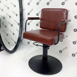 Перукарське крісло Enzo Black на диску