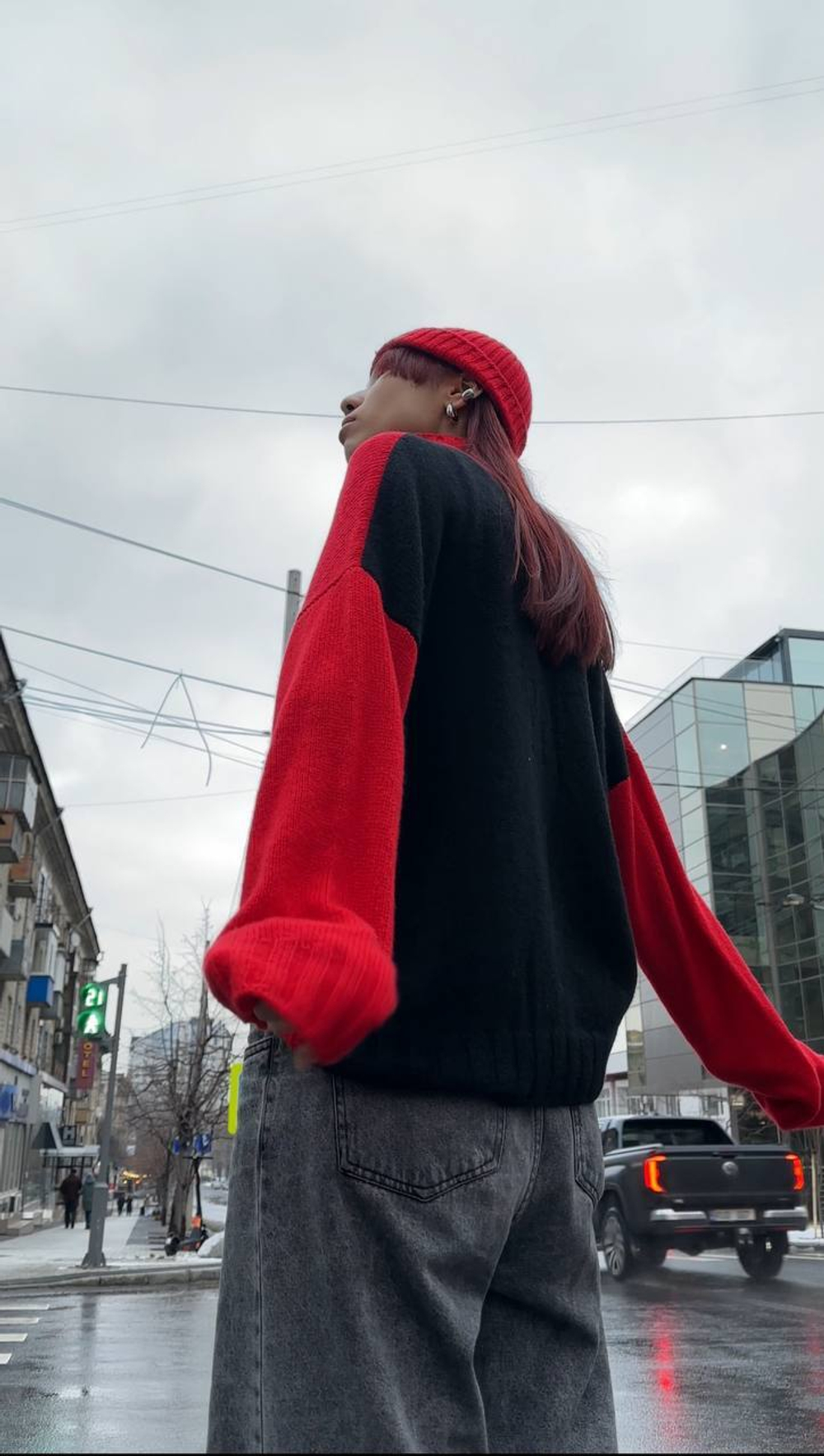 Свитер OVERSIZE