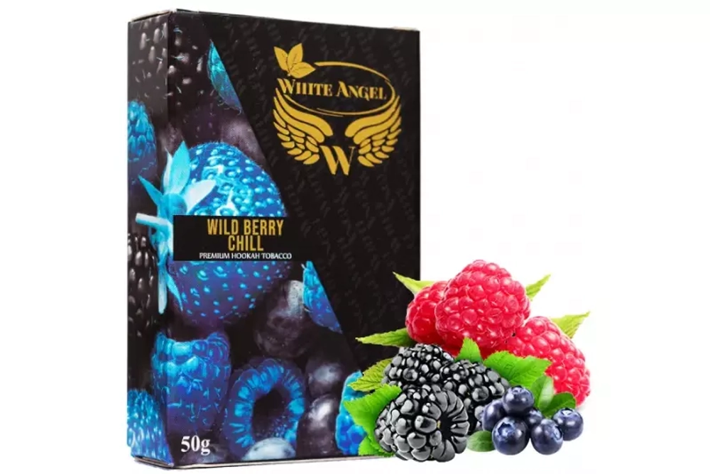 Тютюн White Angel Wildberry Chill (Ягідний Чил) для кальяну купити недорого зі швидкою доставкою