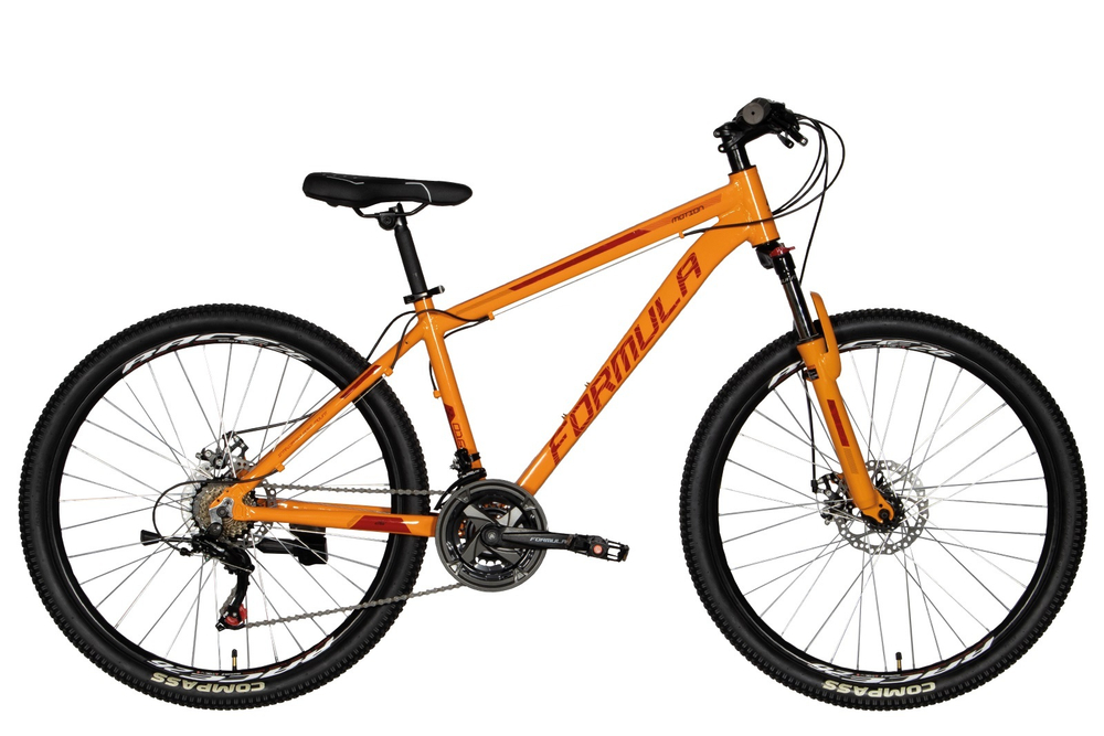 Велосипед горный алюминиевый 26 дюймов Formula Motion DD 2024, рама 16"