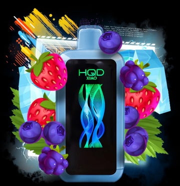 HQD Xiao 20k - Blue Razz Ice (5% nic)