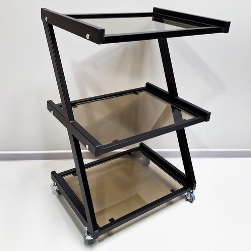 Косметологическая тележка R-7 black