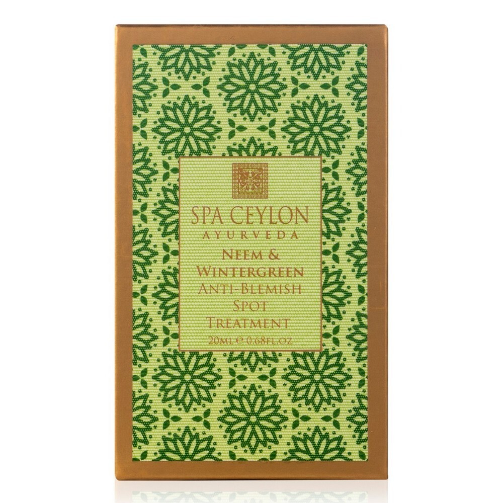 Гель для осветления пигментации и пятен от угревой сыпи Ним и грушанка 20 мл, SPA Ceylon