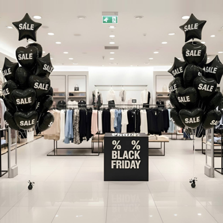 Шарики BLACK FRIDAY