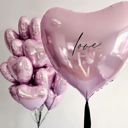 Кульки серця для дівчини LOVE