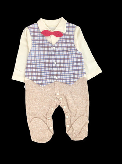 Чоловічок "Клітинка",  інтерлок ТМ "Happy Tot"