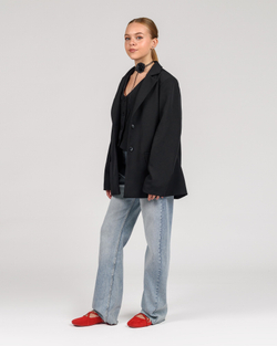 Джинси Wide Leg для дівчинки блакитні (арт. 8842402201)