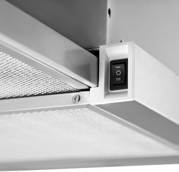 Витяжка PYRAMIDA TL GLASS 60 INOX/WHITE/N