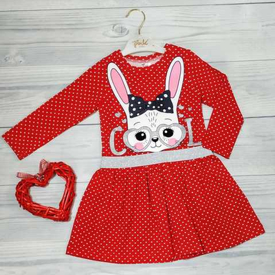 Сукня "Зайка", бавовна ТМ "Pink"